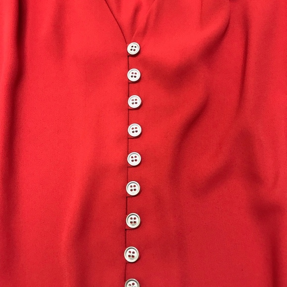 🔥SALE🔥Karen Kane cold shoulder blouse size M - Picture 6 of 7